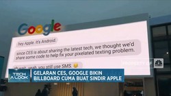 Video: Gelaran CES, Google Sindir Apple