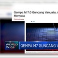 Video: Gempa M7 Guncang Vanuatu