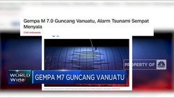 Video: Gempa M7 Guncang Vanuatu