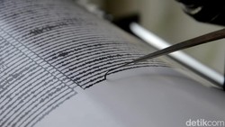 Gempa M 3,3 Guncang Kabupaten Sukabumi