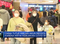 Kritik Kebijakan Covid-19, China Bungkam Ribuan Akun Medsos