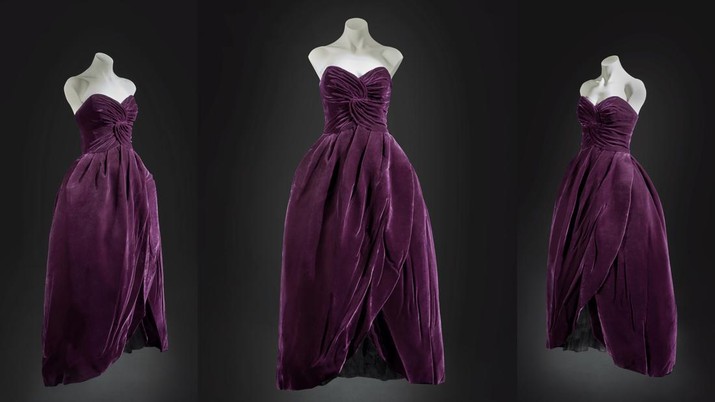 Salah satu gaun milik Putri Diana akan dilelang untuk pertama kalinya dalam 25 tahun terakhir. (Dok. sothebys)