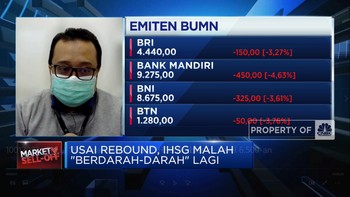 Video: "Berdarah-darah" Lagi, IHSG Ambles ke Level 6.500-an