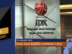 IHSG & Rupiah Kompak Lesu Hingga Bank Nasional Swiss Merugi