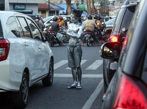 Viral Wanita Jadi Korban Catcalling Berujung Manusia Silver Dibekuk di Jogja