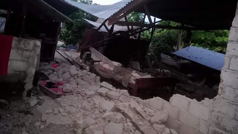 Gempa berpusat di 7,25 lintang selatan dan 130,18 bujur timur Maluku Tenggara. Kedalaman gempa 131 kilometer (km). (Dok: BNPB)
