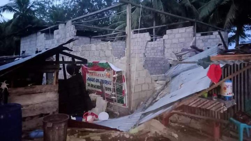 Gempa berpusat di 7,25 lintang selatan dan 130,18 bujur timur Maluku Tenggara. Kedalaman gempa 131 kilometer (km). (Dok: BNPB)