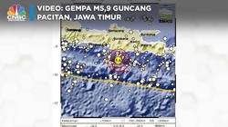 Video: Gempa M5,9 Guncang Pacitan, Jawa Timur