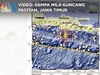 Video: Gempa M5,9 Guncang Pacitan, Jawa Timur