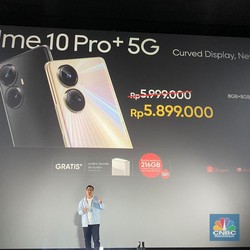 Sah! Ini Harga Realme 10 Pro & Pro Plus 5G di Indonesia