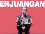 Hadiri HUT ke-50 PDIP, Jokowi Ucapkan Selamat Untuk Megawati