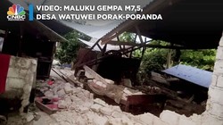 Video: Maluku Gempa M7,5, Desa Watuwei Porak-poranda