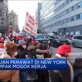 Video: Ribuan Perawat di New York Mogok Kerja
