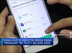 Duh! 2022, AUM di Reksa Dana Menguap Rp 74 Triliun