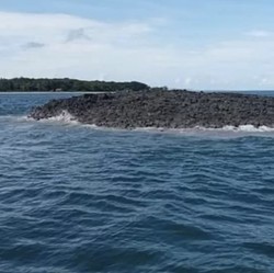 Fenomena Langka, Muncul 'Pulau Baru' Pasca Gempa Maluku