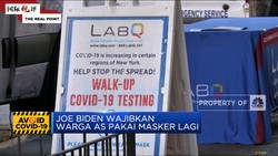Video: Covid-19 Menggila, AS Wajibkan Warga Pakai Masker Lagi