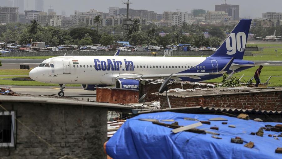 Go First Airlines (Bloomberg via Getty Images)