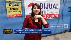 Pabrik Garmen Seluas 1 Hektare Ini Dijual Rp135 Miliar