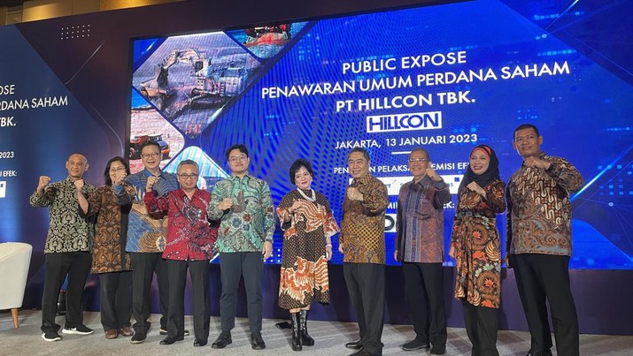Perusahaan kontraktor tambang PT Hillcon Tbk (HILL) akan segera melakukan penawaran umum perdana saham (intial public offering/IPO) setelah sempat batal pada tahun lalu. Perseroan akan melepas sebanyak 442,3 juta saham biasa dengan nilai nominal Rp 100. Perusahaan kontraktor tambang PT Hillcon Tbk (HILL) akan segera melakukan penawaran umum perdana saham (intial public offering/IPO) setelah sempat batal pada tahun lalu. Perseroan akan melepas sebanyak 442,3 juta saham biasa dengan nilai nominal Rp 100. (CNBC Indonesia/Romys Binekasri)