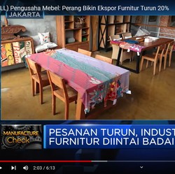 Video: Pesanan Turun, Industri Furnitur Diintai Badai PHK?