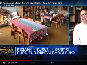 Video: Pesanan Turun, Industri Furnitur Diintai Badai PHK?