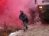 Tentara Korsel-AS Latihan Perang Gabungan di Perbatasan