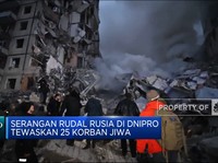 Video: 25 Orang Tewas Akibat Serangan Rudal Rusia di Dnipro