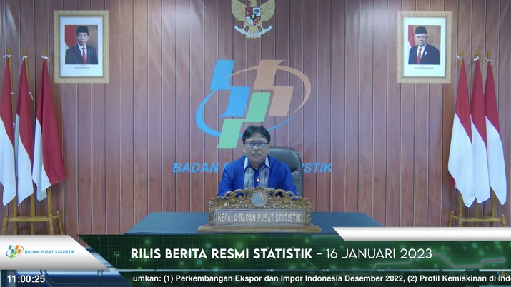 Badan Pusat Statistik (BPS) akan mengumumkan: (1) Perkembangan Ekspor dan Impor Indonesia Desember 2022, (2) Profil Kemiskinan di Indonesia September 2022, dan (3) Tingkat Ketimpangan Pengeluaran Penduduk Indonesia September 2022. Badan Pusat Statistik (BPS) akan mengumumkan: (1) Perkembangan Ekspor dan Impor Indonesia Desember 2022, (2) Profil Kemiskinan di Indonesia September 2022, dan (3) Tingkat Ketimpangan Pengeluaran Penduduk Indonesia September 2022. (Tangkapan Layar Youtube BPS Statistics)