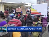Aktivis Iklim Unjuk Rasa Jelang WEF Summit 2023