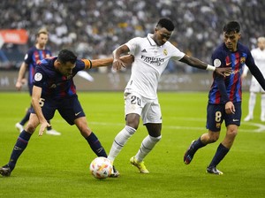 Jadwal Piala Super Spanyol: Real Madrid Vs Atletico, Barca Vs Osasuna
