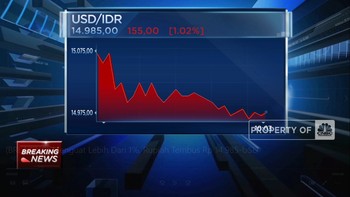 Video: Menguat Lebih Dari 1%, Rupiah Tembus Rp 14.985/USD