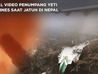 Viral Penumpang Yeti Airlines Nepal Ambil Video Sebelum Jatuh