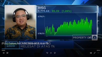 Video: Reli Berlanjut, IHSG Melesat di Atas 1%