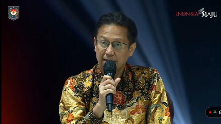 Menteri Kesehatan Budi Gunadi Sadikin (Youtube Kemendagri RI)