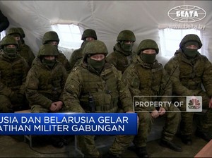 Video: Rusia-Belarusia Gelar Latihan Militer