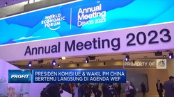 Video: Presiden Komisi UE & Wakil PM China Bertemu di WEF