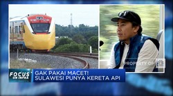 Video: Gak Pakai Macet! Sulawesi Punya Kereta Api