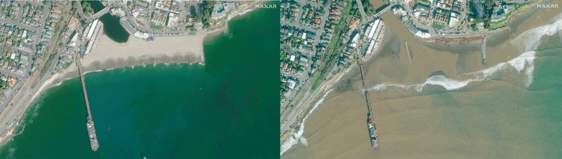 Before-After California (Maxar Technology/Handout via REUTERS)