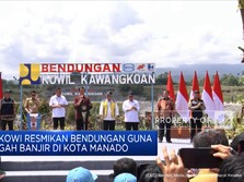 Jokowi Resmikan Bendungan Guna Cegah Banjir di Kota Manado