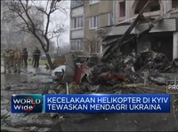 Video: Helikopter Jatuh, Beberapa Pejabat Ukraina Meninggal