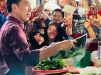 Girang Bukan Kepalang, Pedagang Ini Dapat Amplop dari Jokowi!