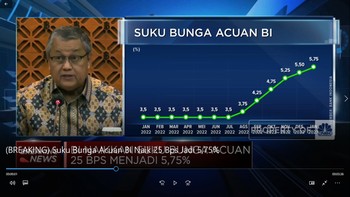 Video: Bi Naikkan Suku Bunga Acuan 25 Bps Jadi 5,75%