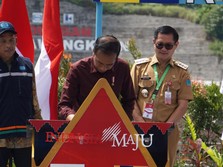 Jokowi Resmikan Bendungan Kuwil Kawangkoan