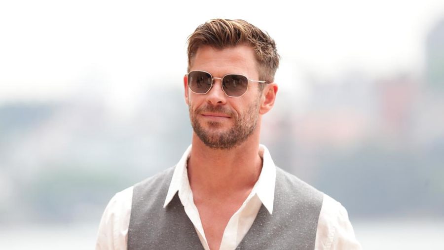 Chris Hemsworth menghadiri pratinjau kampanye terbaru Tourism Australia di Sydney Opera House pada 30 Oktober 2019 di Sydney, Australia. (Don Arnold/WireImage)