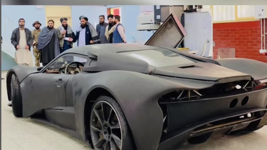 Inilah mobil sport buatan Taliban. (instagram @ENTOP)