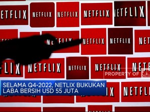 Video: Laba Bersih Netflix Anjlok di Q4-2022