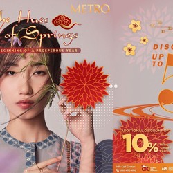 Mau Tampil Modis Saat Imlek? Metro Lagi Ada Diskon 50% Nih