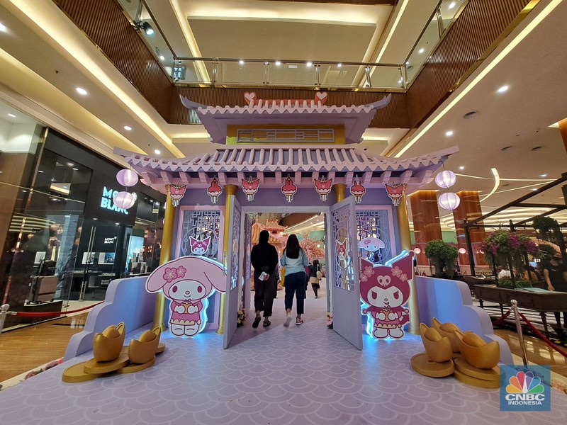 Suasana Mall Ibukota sambut Imlek (CNBC Indonesia/Muhammad Sabki) Suasana Mall Ibukota sambut Imlek (CNBC Indonesia/Muhammad Sabki)