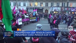 Video: Usia Pensiun di Prancis Bakal Dinaikkan, Rakyat Demo