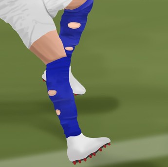 Bukan Gak Bisa Beli, Ini Alasan Kaos Kaki Pesepakbola 'Sobek'